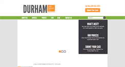 Desktop Screenshot of durhamlawgrouppc.com